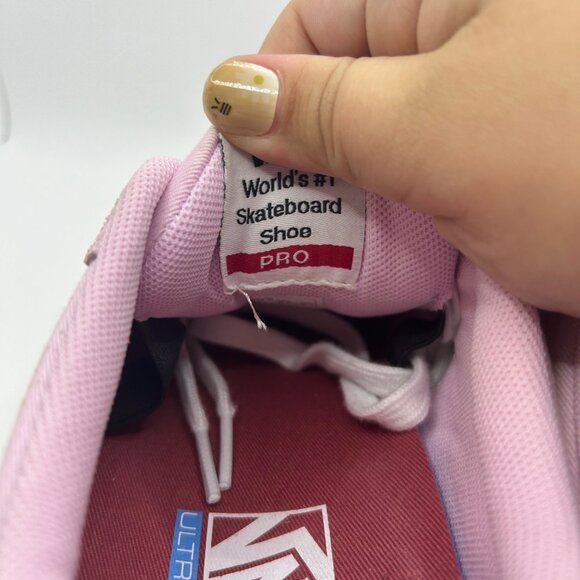 Vans Kyle Walker pink multi-color ultracush pro skateboard shoe sneaker M8 - Picture 10 of 10